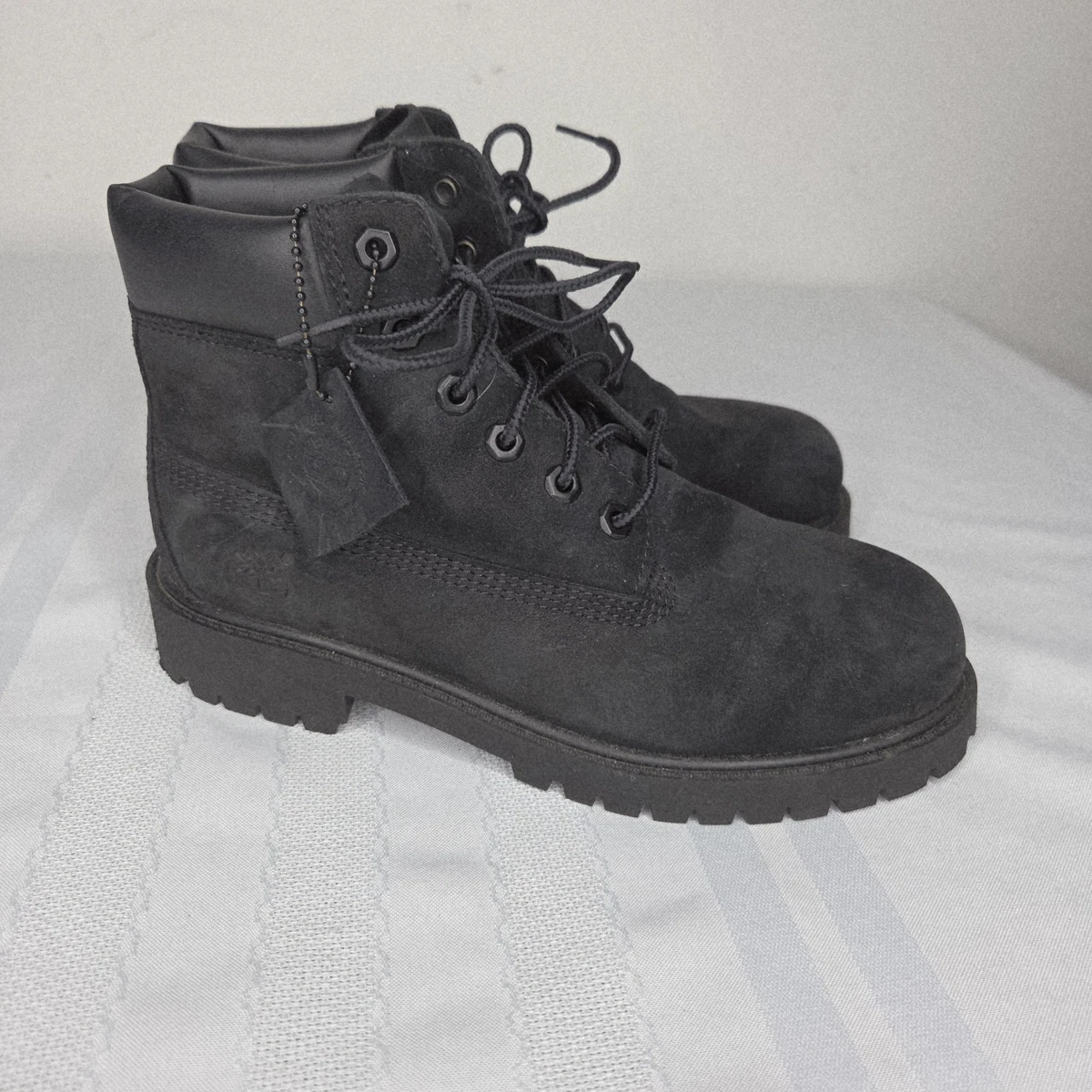 Timberland Lace Up Black Unisex Kids