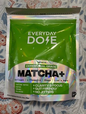Everyday Dose - Ceremonial Grade Matcha + | 3.5 Oz