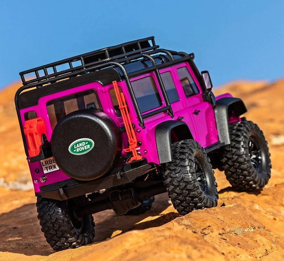 1:18 / Traxxas 97054-1-Pink, Traxxas Land Rover Defender Crawler Pink RTR - Bild 4 von 4