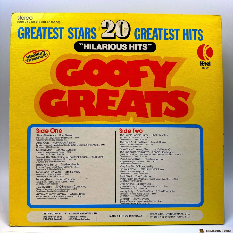 Various – 18 Goofy Greats - Image 3 of 4