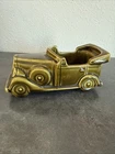 Vintage McCoy Pottery Floraline Car Planter Green Convertible #532 EXCELLENT