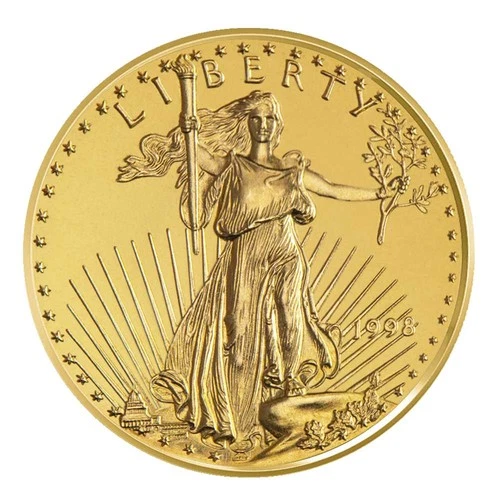 1998 $5 1/10-oz American Gold Eagle Brilliant Uncirculated