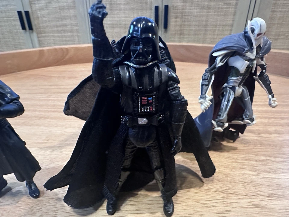 Star Wars Hasbro 3.75 Inch Darth Vader General Grievous Darth Maul Lot of 4 - Image 4 of 4