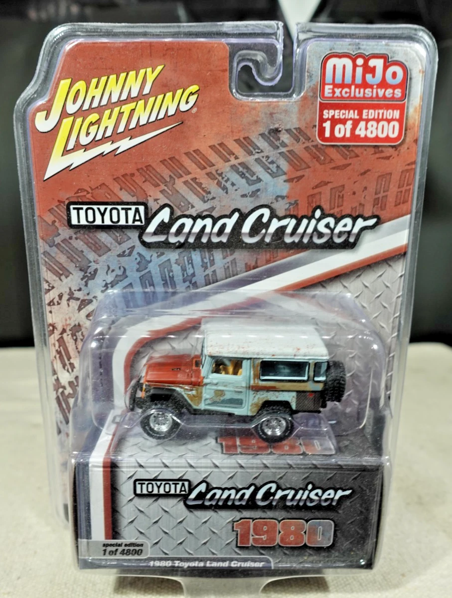 Modellino Johnny Lightning 1:64 Toyota FJ Cruiser 2007 – Blu Racing, Off-Road, Golfo