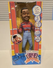 Vintage 1991 Hasbro Steve Urkel Family Matters 17" Pull String Talking Doll NEW