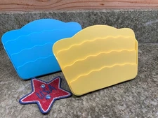 Set 2 Hands Free Playing Card Holders 3 Layer Design Poker Tray Racks Organizer