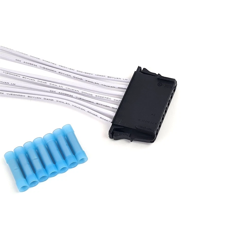 2x Morceau de Câble Fiche Taux Répétition Feu Arrière pour Mercedes W204 W203 C - Photo 2/4