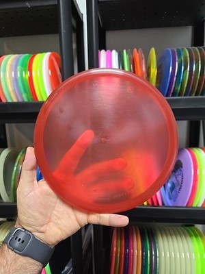 Trash Panda Discs Premium Canyon Red 176g 100% Recycled Midrange Disc Golf