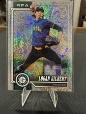 Logan Gilbert Seattle Mariners Topps Series 1 Baseball Sandglitter #235