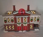 Vtg Dept 56 Coca Cola Bottling Plant Original Snow Village 1994 Christmas Coke