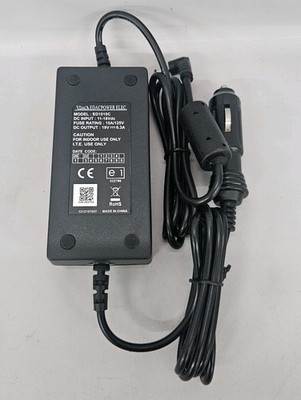 EDAC Power Electronics ED1010C Car Power Adapter 11-16VDC input, DC 19v Output