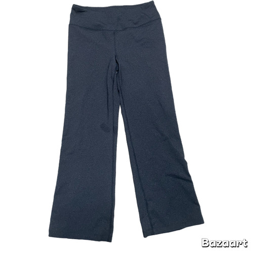 Tek Gear SZ M Shapewear Gray stretch Flare Leg Yoga Pants