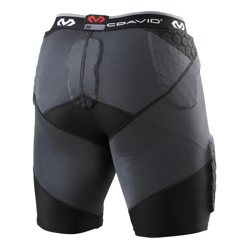 Pantalón corto McDavid Hex Thudd Cross Compression - negro - pequeño Foto 3 de 3