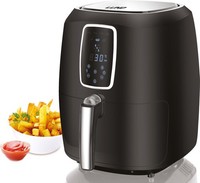HeißLuftfritteuse Airfryer 8L Fritteuse Frittieren LED Touch 7 Programme Digital