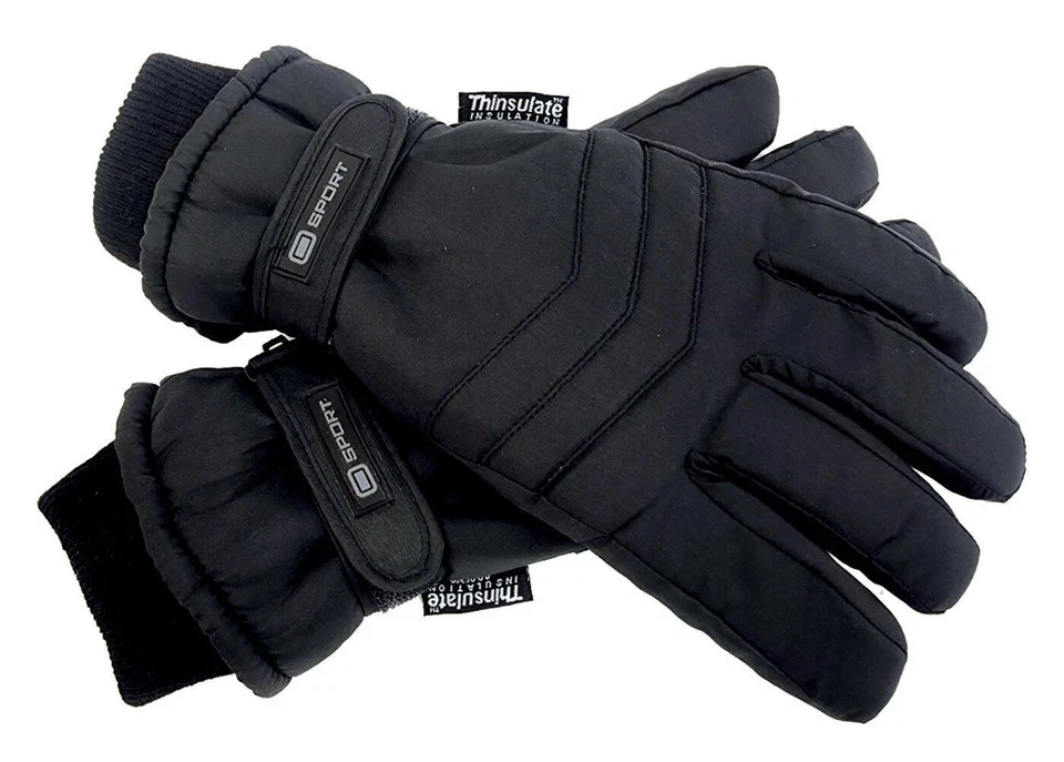 Mens 3M Thinsulate 40 gram Thermal Insulated Waterproof Ski Gloves
Opens in a new window or tab