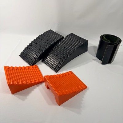 BYERNAUTO RV Leveling Blocks Ramp Kit, 2 Pack Camper Levelers for Travel