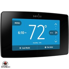 Sensi Black Touchscreen Smart Thermostat for ...