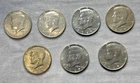 1967 Kennedy Half Dollar 7 Coin Lot.