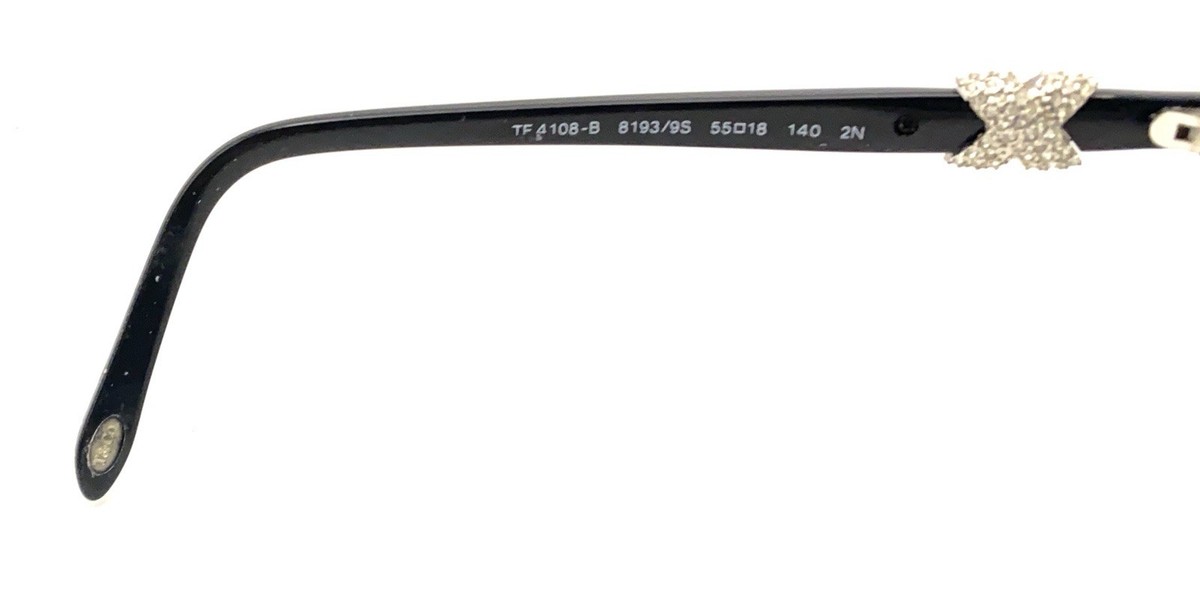 Tiffany & Co. TF4108-B 8193/9S Black Blue Sunglasses Frames