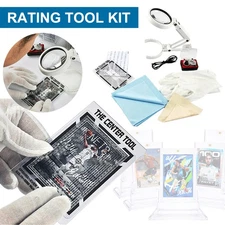 Sports Card Centering Grading Tool Kit, Game Trading Cards Measuring Tools Set