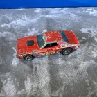Vintage 1974 Redline Hot Wheels Red Ford Torino Stocker Vintage #23 Hong Kong