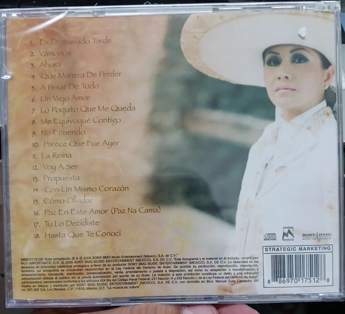 ANA GABRIEL LA REINA CANTA A MEXICO [Brand New CD] eBay