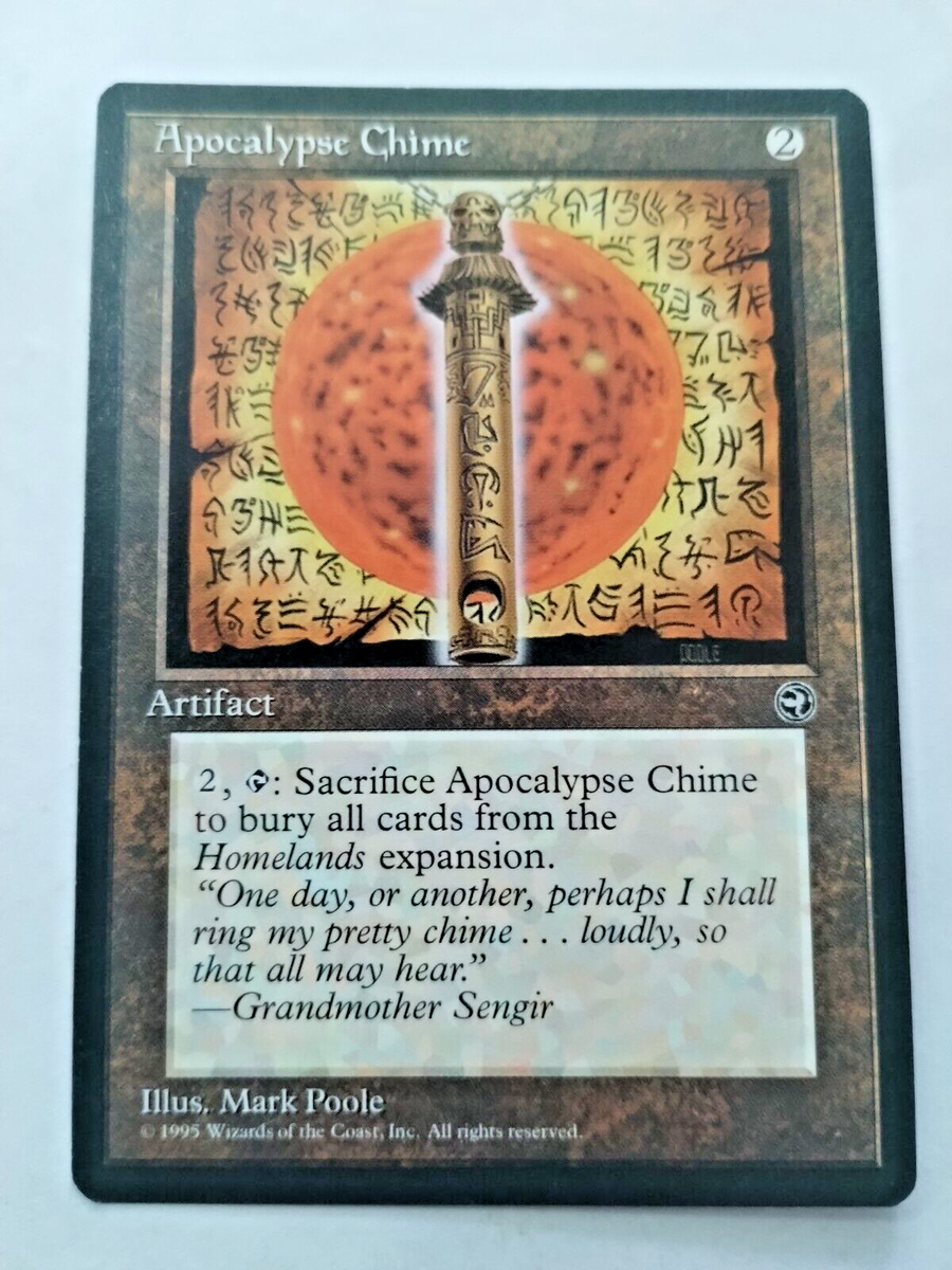 MTG Apocalypse Chime Homelands Regular Rare - Uncirculated | eBay