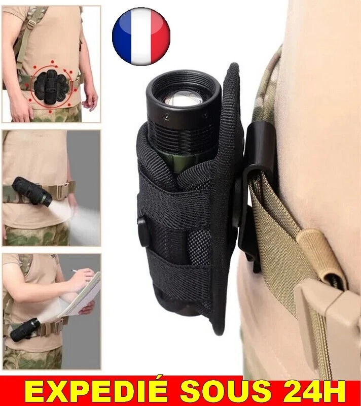 Support de lampe de poche, sac à couteaux pliable, Kit de camping en plein air, pochette à outils, étui à pinces noir – acheter aux petits prix dans la boutique en ligne