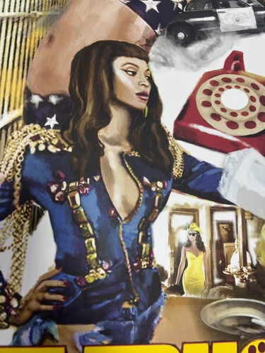 BEYONCE LADY GAGA Telephone LITHOGRAPH POSTER 16x24 - Picture 3 of 10