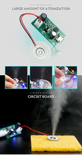 1/5/10PCS Air Humidifier Driver Board Mist Maker Fogger Ultrasonic Atomization - Picture 22 of 39