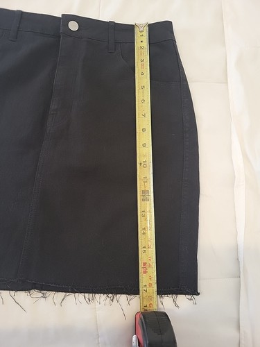 & Denim Black Skirt Size 8 - Picture 6 of 9