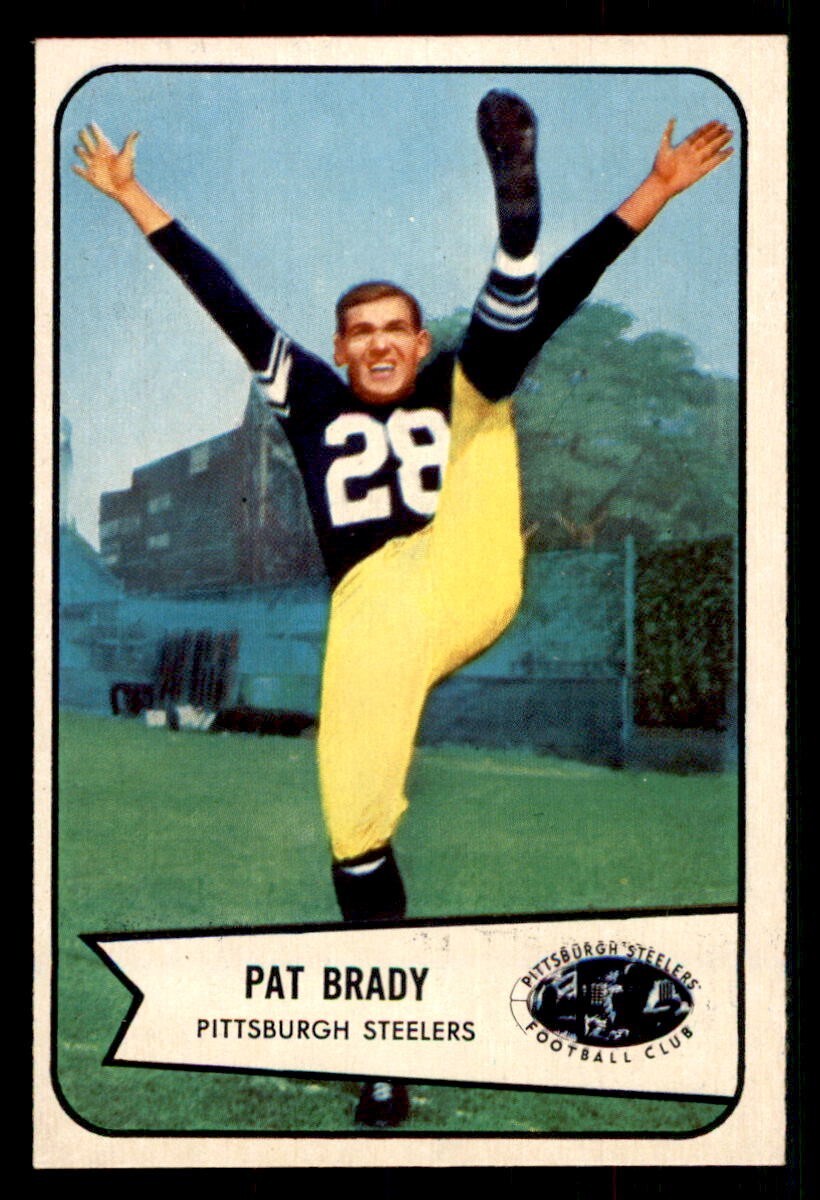 1954 Bowman Football #13 Pat Brady EX/MT | eBay