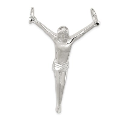 Sterling Silber Fronleichnam (gekreuzigter Christus) Anhänger perfektes Geschenk für sie