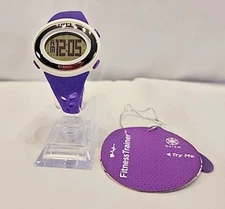 NOB Oregon Scientific SE332 Gaiam FITNESS TRAINER Heart Rate Monitor ~ Purple