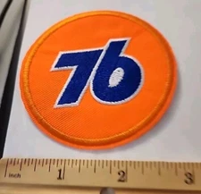 76 Gas Station Logo Embroidered Iron/Sew On Patch