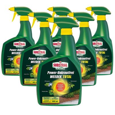 Unkrautvernichter Anwendungsfertig Substral Power Unkrautfrei Weedex Total 4,8 L