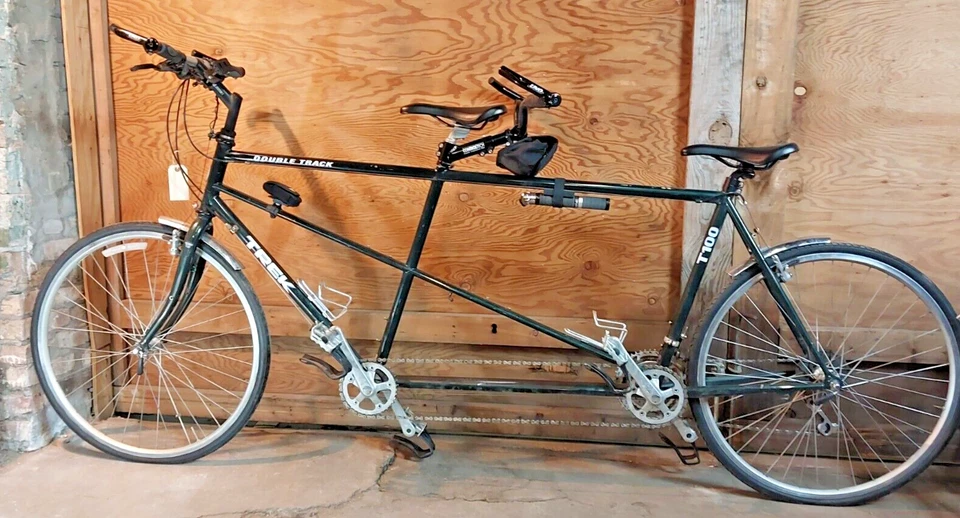 1995 Trek 1100 Tandem Road Bike XL Large Steel 85/86cm Deore DX XT WI USA Made!! - Image 2 of 4