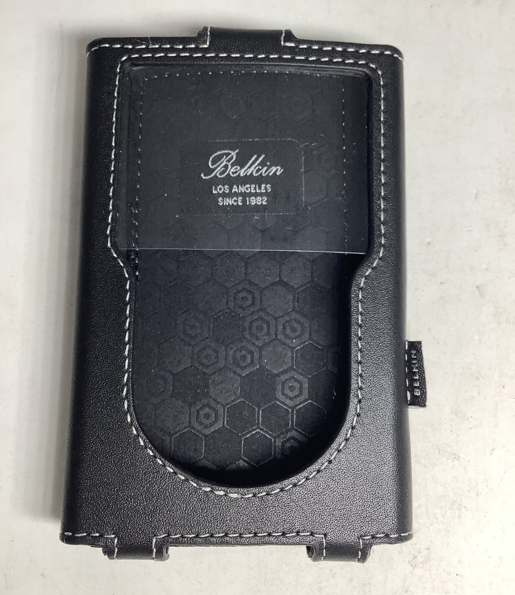 iPod 30GB レザーケース付き BELKIN Leather Case for iPod Classic 5G 6G 7G 30GB 60GB 80GB 120GB