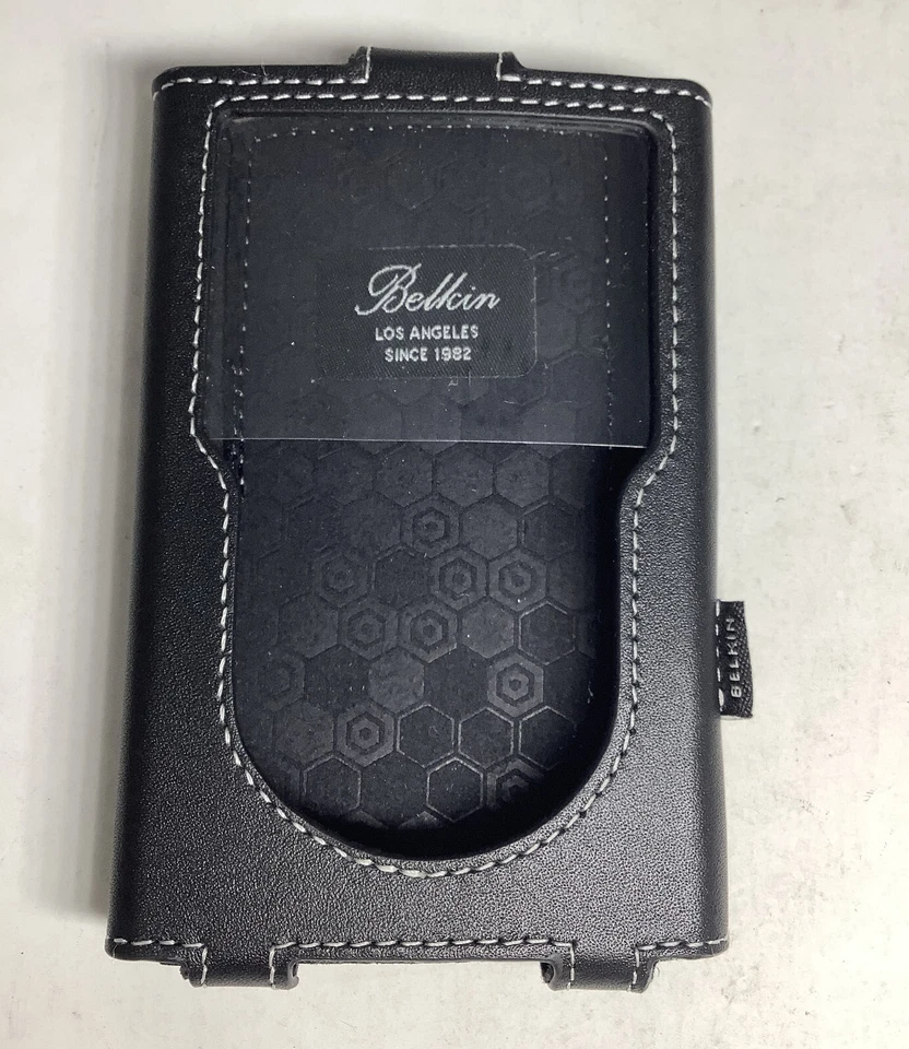 Funda de cuero BELKIN para iPod Classic 5G 6G 7G 30GB 60GB 80GB 120GB 160GB F8Z205 Foto 2 de 4