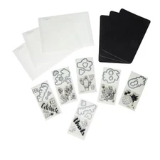 Sizzix Summer Stamps and Framelits Collection 663524 New