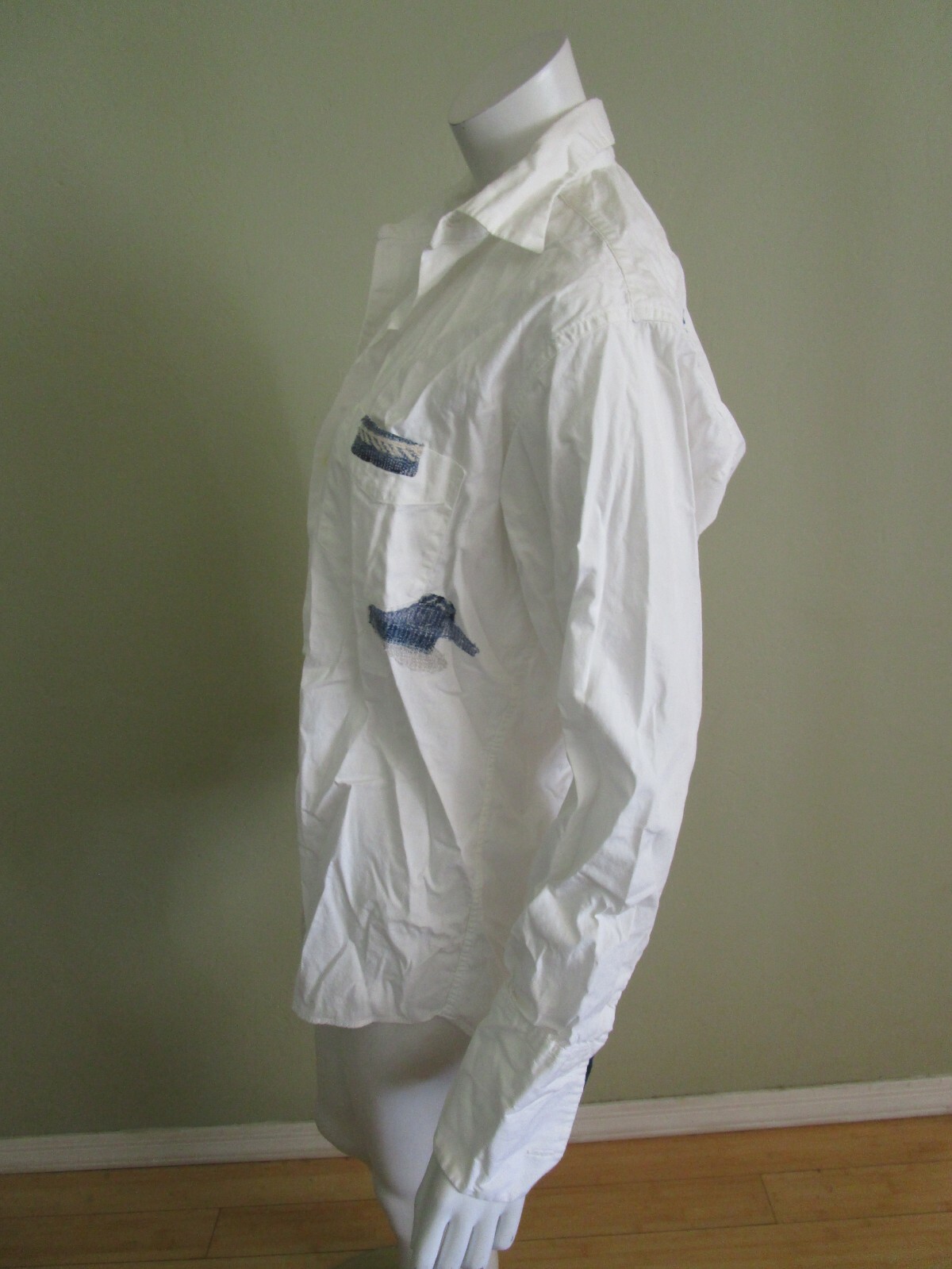 Vintage Repurposed Men's Patchwork Darning Repari… - image 5