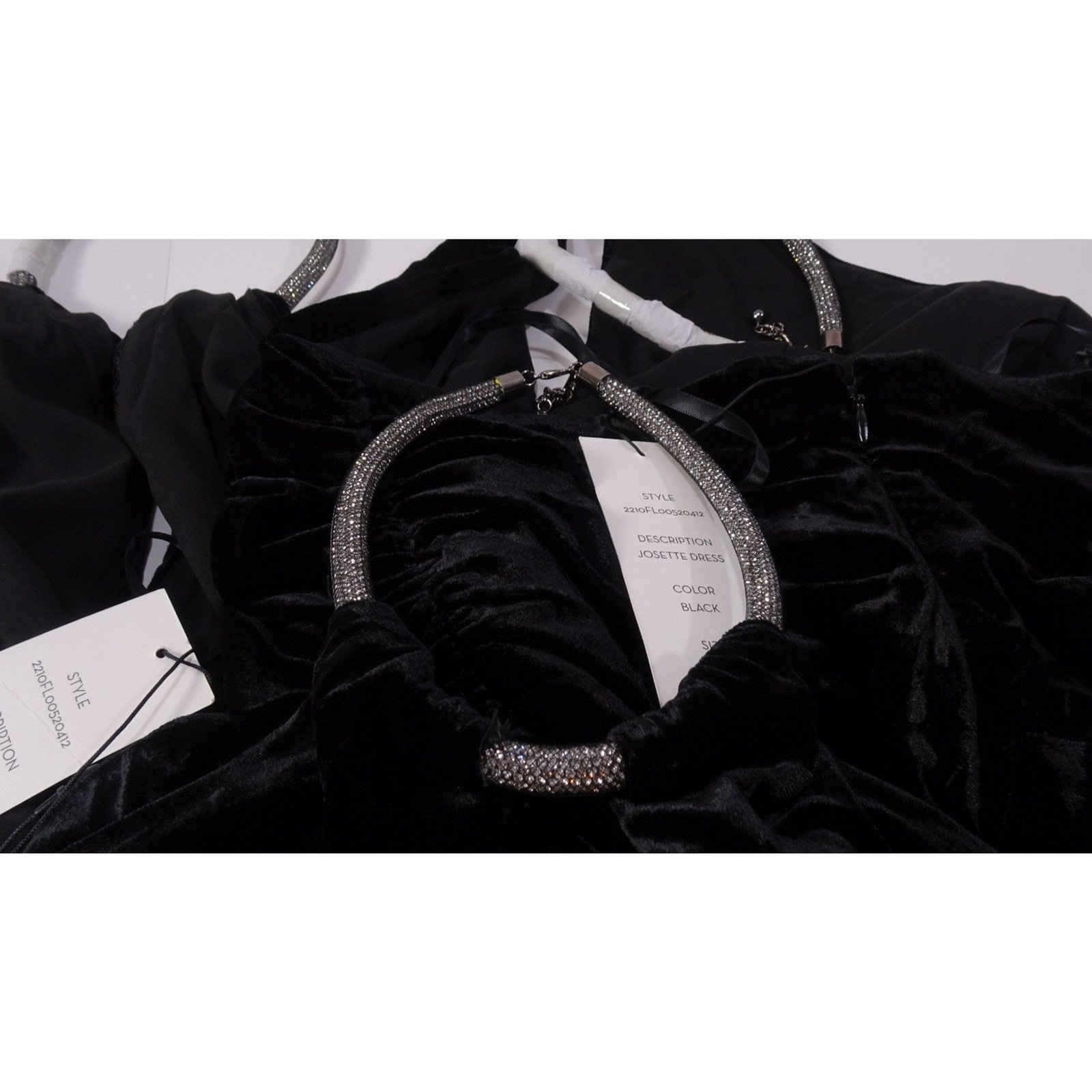 Veronica Beard Josette Velvet Chain Halter Maxi Gown Dress Sz 6 NWt 798