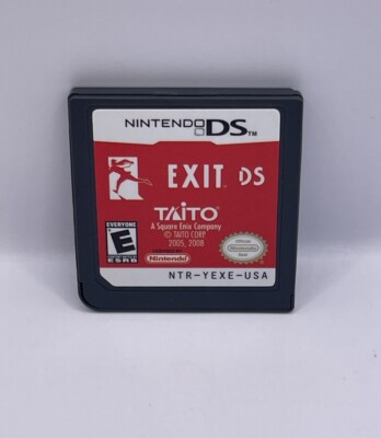 Exit DS (Nintendo DS, 2008) - Cartridge Only - Rare Classic Puzzle Game