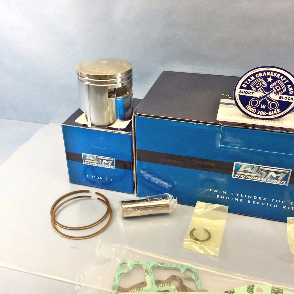 NUEVO 72.00mm STD WSM KIT EXTREMO SUPERIOR 1989-1993 YAMAHA 500 WAVE JAMMER WAVE RUNNER Foto 2 de 4