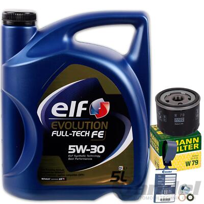 MANN ÖLFILTER+ELF 5W30 für dci DACIA DUSTER RENAULT CLIO 3 MODUS SCENIC 1 2 3