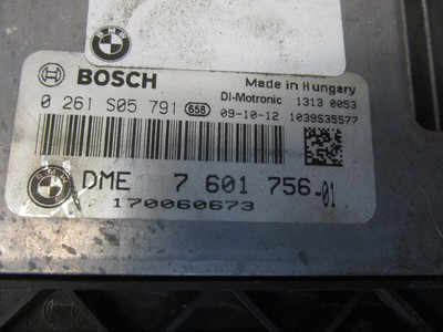 2010 MINI Cooper Clubman S Engine Computer Control Module ECU DME 