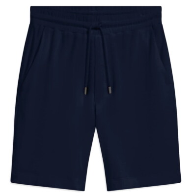 BUGATCHI Shorts Towelling Französisch Terry Marineblau Navy XL XXL Neu