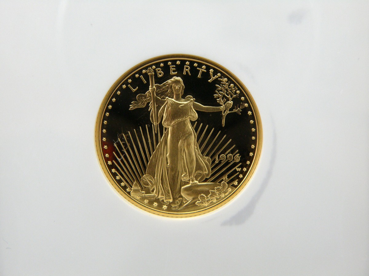1996-W Proof American Eagle 1/4 oz $10 Gold Coin NGC PF 69 Ultra