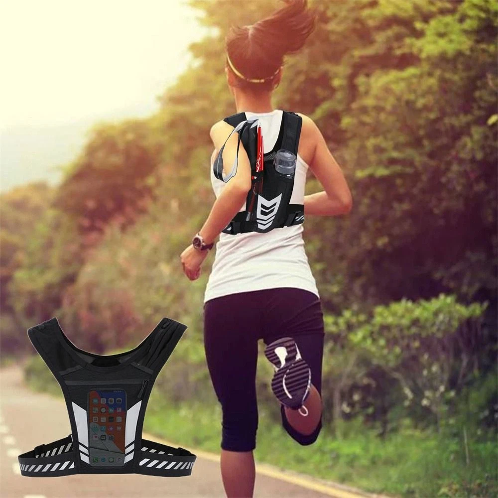 Running Vest Phone Holder Waterproof Outdoor Sport Multifunctional
