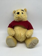2002 Disney Store Exclusive Limited Winter Winnie The Pooh 9" Plush Bear Toy